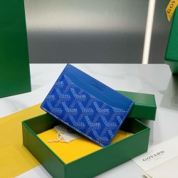 Goyard Saint-Sulpice Card Wallet Light Blue