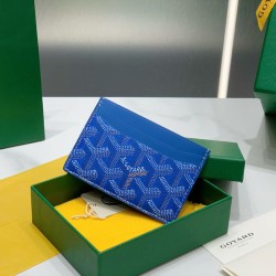 Goyard Saint-Sulpice Card Wallet Light Blue