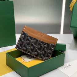 Goyard Saint-Sulpice Card Wallet Tan