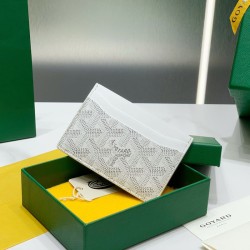 Goyard Saint-Sulpice Card Wallet White