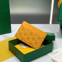 Goyard Saint-Sulpice Card Wallet Yellow