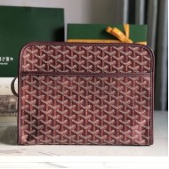 Goyard Jouvence GM Toiletry Bag Burgundy