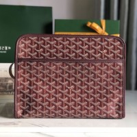Goyard Jouvence GM Toiletry Bag Burgundy