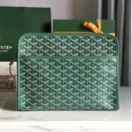 Goyard Jouvence GM Toiletry Bag Green
