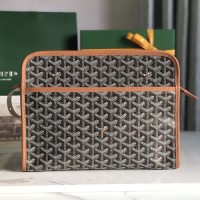 Goyard Jouvence GM Toiletry Bag Tan
