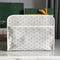 Goyard Jouvence GM Toiletry Bag White