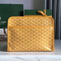 Goyard Jouvence GM Toiletry Bag Yellow
