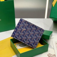 Goyard Victoire Wallet Blue