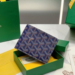 Goyard Victoire Wallet Blue