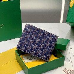 Goyard Victoire Wallet Blue