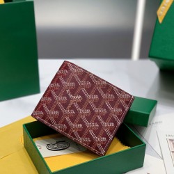 Goyard Victoire Wallet Burgundy