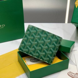 Goyard Victoire Wallet Green