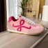 Loewe Ballet Runner 2.0 in nylon and calfskin red/pink