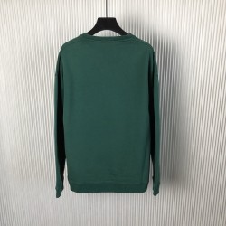 Loewe Regular fit sweatshirt in cotton Green