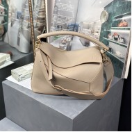 Loewe Puzzle bag in soft grained calfskin beige