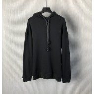 Loewe Relaxed fit hoodie in black cotton