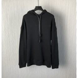 Loewe Relaxed fit hoodie in black cotton