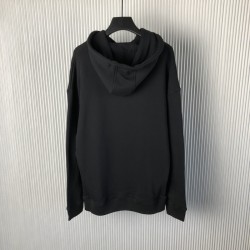 Loewe Relaxed fit hoodie in black cotton