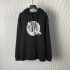 Loewe Relaxed fit hoodie in cotton Black