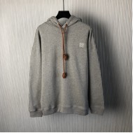 Loewe Relaxed fit hoodie in cotton Grey
