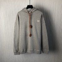 Loewe Relaxed fit hoodie in cotton Grey