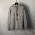 Loewe Relaxed fit hoodie in cotton Grey