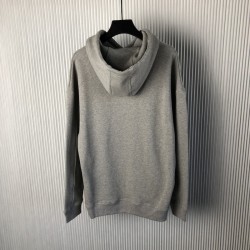 Loewe Relaxed fit hoodie in cotton Grey