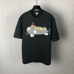 Loewe Relaxed fit T-shirt in cotton Dark Green