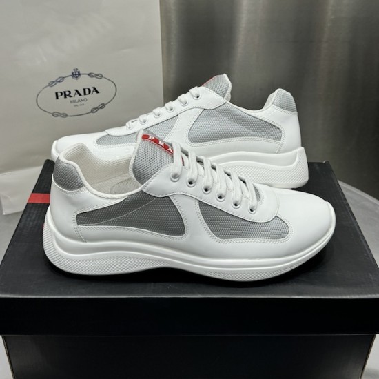 Prada America's Cup sneakers Patent Leather White Prada America's Cup sneakers Patent Leather White