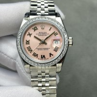Rolex Lady Datejust 28mm Watches Pink Dial