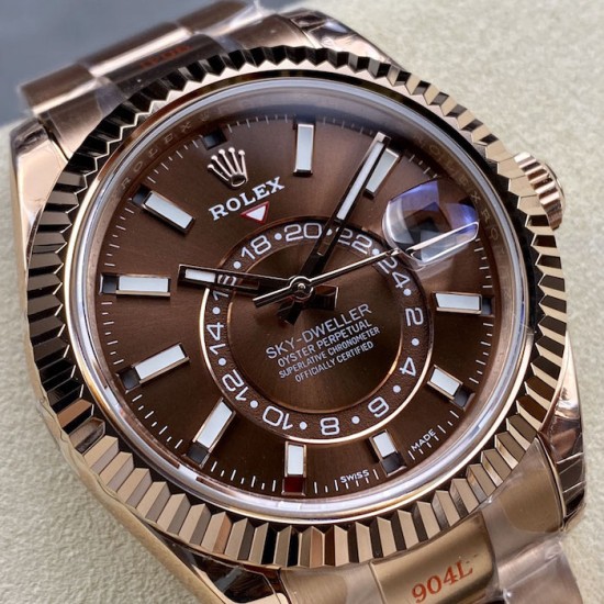 Rolex Sky-Dweller 42 mm Everose Gold Dial Rolex Sky-Dweller 42 mm Everose Gold Dial