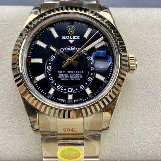Rolex Sky-Dweller 42 mm Bright Black Dial Rolex Sky-Dweller 42 mm Bright Black Dial