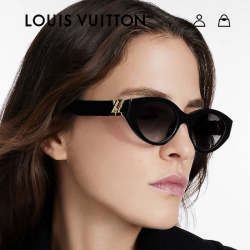Louis Vuitton LV GO-14 Cat Eye Sunglasses Z2104W