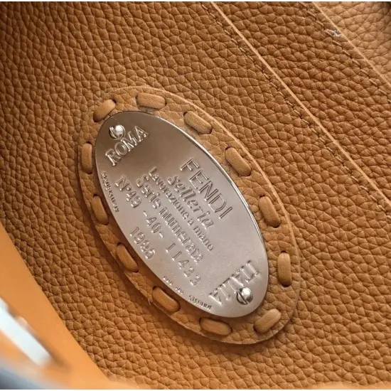 Fendi Peekaboo ISeeU Small Tan Selleria Bag Fendi Peekaboo ISeeU Small Tan Selleria Bag