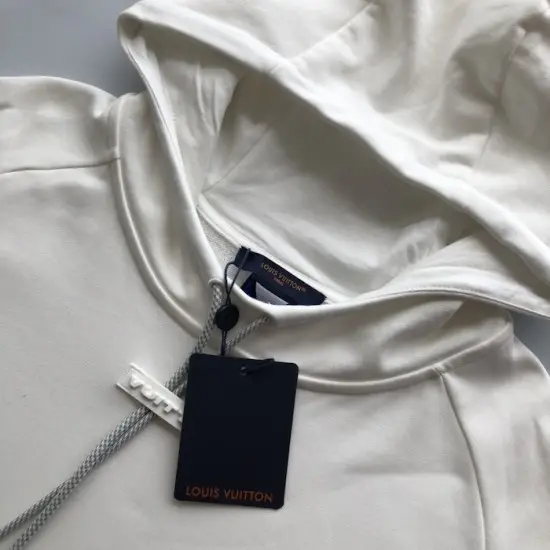 Louis Vuitton Signature Cotton Hoodie 1AFVUN Louis Vuitton Signature Cotton Hoodie 1AFVUN