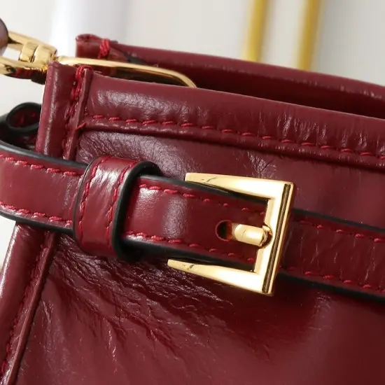 Prada Medium Leather Handbag Red Prada Medium Leather Handbag Red
